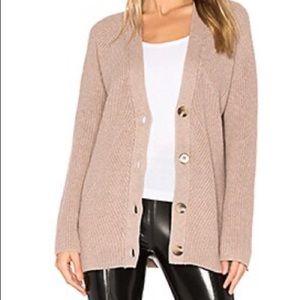 Revolve 525 America XS tan cardigan